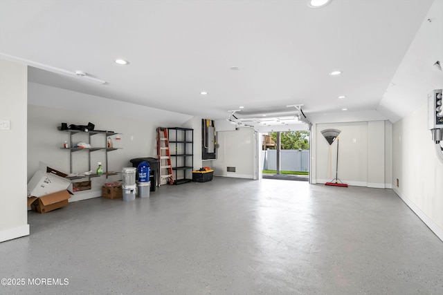 72 4th St, Highlands, NJ 07732 - garage with recessed lighting