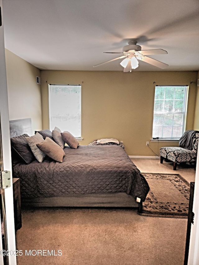 12 Skylark Ln, Lakewood, NJ 08701 - bedroom featuring carpet floors and ceiling fan
