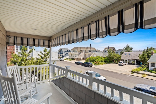 7 Brown Ave, Lavallette, NJ 08735 - porch with a residential view
