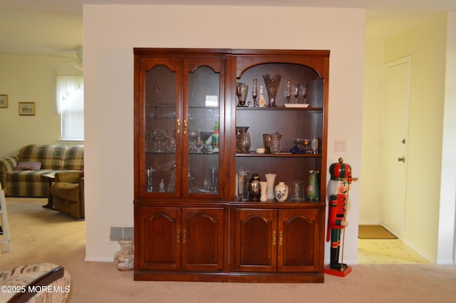 38 Sheffield Dr, Forked River, NJ 08731 - detailed view of carpet floors and a ceiling fan