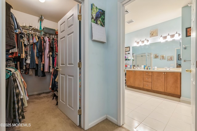 326 Sloan Ct, Matawan, NJ 07747 - walk in closet with light carpet