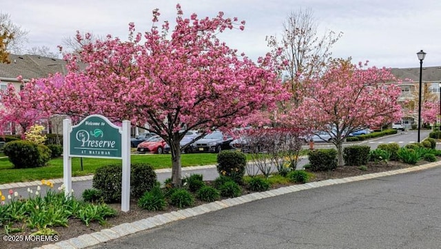 326 Sloan Ct, Matawan, NJ 07747 - view of asphalt road with street lights
