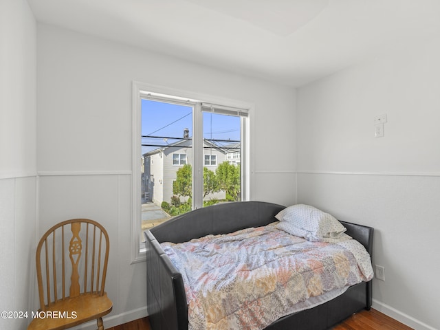 305 Franklin Ave, Seaside Heights, NJ 08751 - bedroom featuring wood finished floors and baseboards
