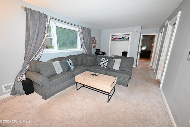8 Michelle Ave, South Amboy, NJ 08879 - living room with baseboards and light colored carpet