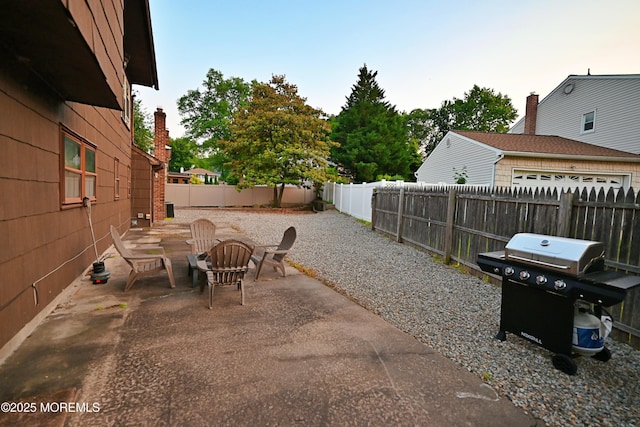8 Michelle Ave, South Amboy, NJ 08879 - fenced backyard featuring area for grilling and a patio