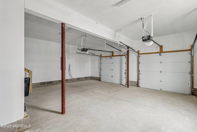 559 Holmdel Rd, Hazlet, NJ 07730 - garage with a garage door opener