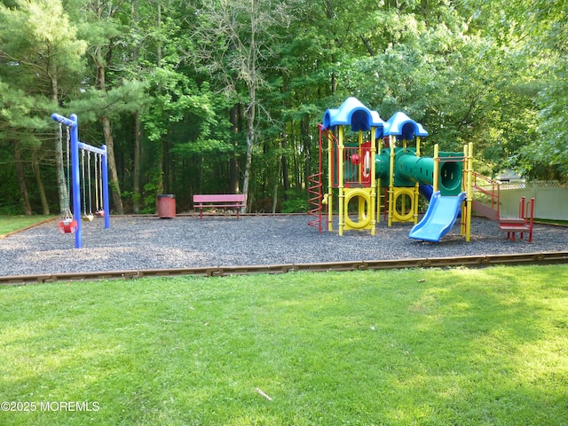 1 Crescent Rd, Old Bridge, NJ 08857 - community jungle gym featuring a lawn