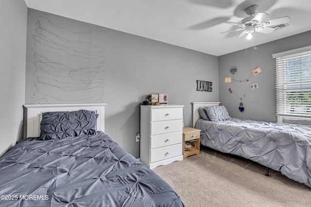 711 Chelsea St, Forked River, NJ 08731 - carpeted bedroom with a ceiling fan