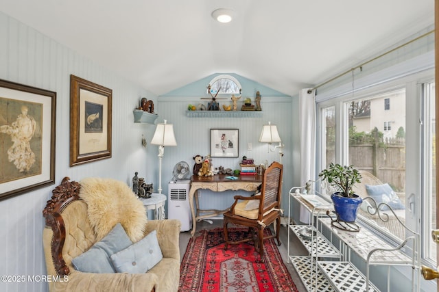1592 W Front St, Lincroft, NJ 07738 - home office with vaulted ceiling