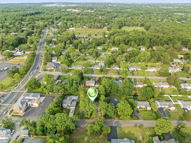 5 Rose St, Lincroft, NJ 07738 - view of property location featuring a heavily wooded area