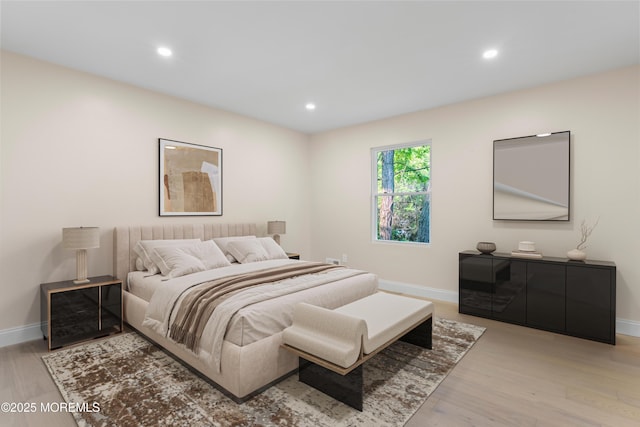 5 Rose St, Lincroft, NJ 07738 - bedroom with wood finished floors, baseboards, and recessed lighting