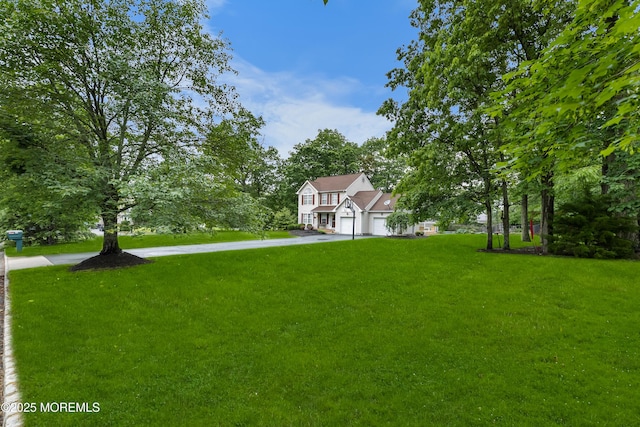 17 Durell Dr, Jackson, NJ 08527 - view of grassy yard featuring concrete driveway