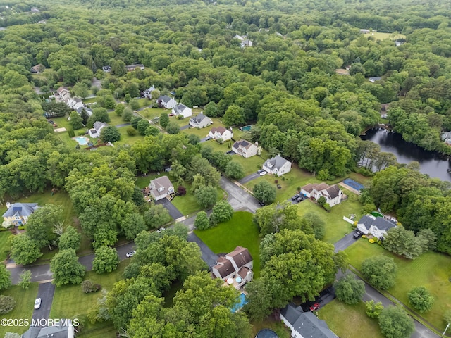 17 Durell Dr, Jackson, NJ 08527 - aerial perspective of suburban area featuring a large body of water