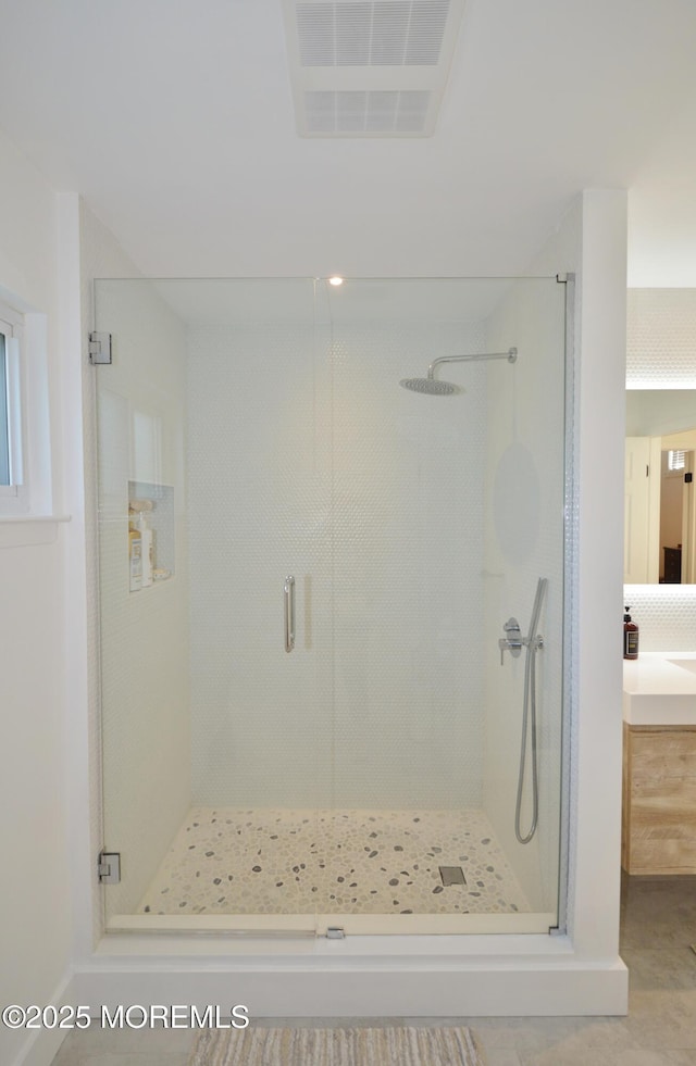 11 Fern Ct, Tinton Falls, NJ 07724 - bathroom with a stall shower and vanity