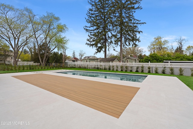 441 Slocum Pl, Oakhurst, NJ 07755 - view of swimming pool with a fenced backyard and a patio area