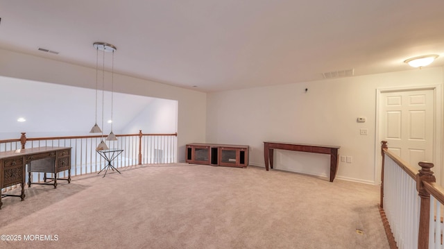 38 Ocean Grove Ln, Waretown, NJ 08758 - unfurnished room with carpet and an upstairs landing