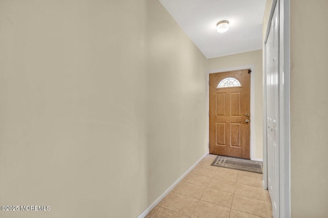 153 Lloyd Rd, Matawan, NJ 07747 - entryway with baseboards and light tile patterned floors