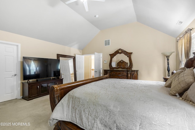 23 Emma Ln, Jackson, NJ 08527 - bedroom featuring lofted ceiling and light carpet