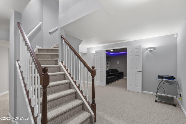 23 Emma Ln, Jackson, NJ 08527 - stairs featuring carpet