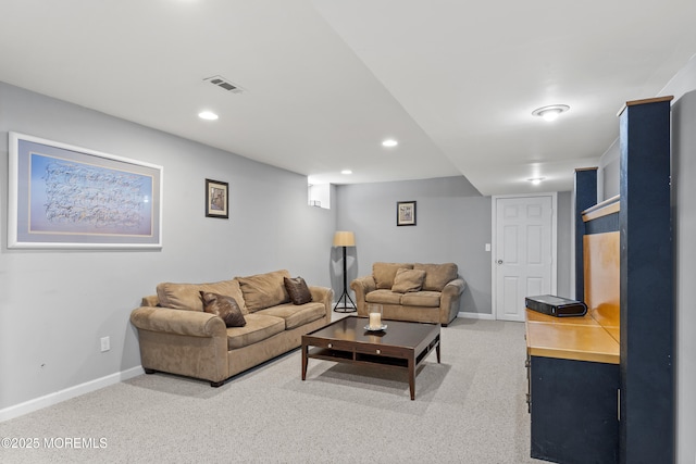 23 Emma Ln, Jackson, NJ 08527 - living room with light carpet and recessed lighting