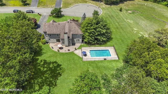 23 Emma Ln, Jackson, NJ 08527 - aerial view of property and surrounding area with a pool