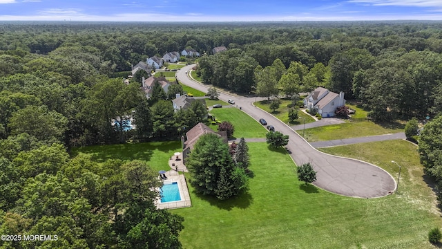 23 Emma Ln, Jackson, NJ 08527 - drone / aerial view of a forest and a pool