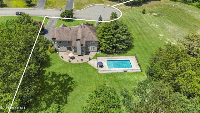 23 Emma Ln, Jackson, NJ 08527 - aerial view of a pool area