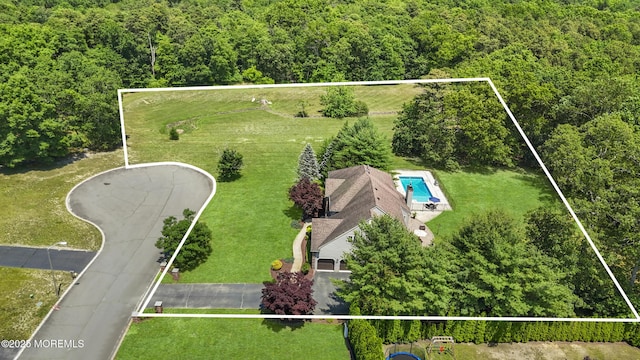 23 Emma Ln, Jackson, NJ 08527 - view of property location featuring property parcel outlined and a pool