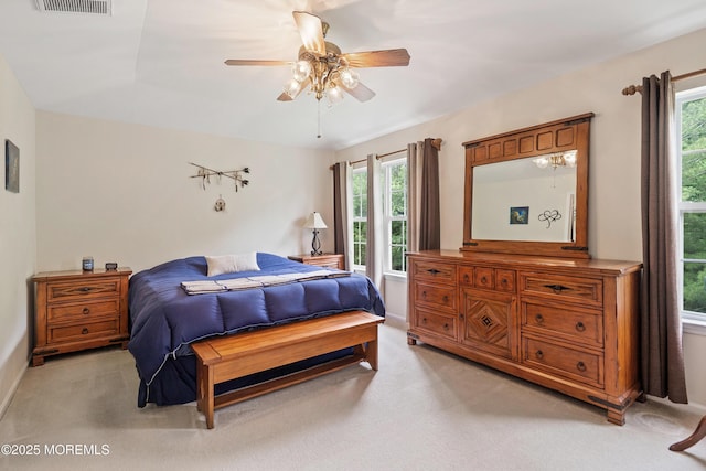 1 Maywood Run, Tinton Falls, NJ 07753 - bedroom featuring light colored carpet and a ceiling fan