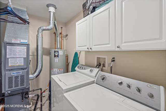 1 Maywood Run, Tinton Falls, NJ 07753 - laundry room with cabinet space, independent washer and dryer, and gas water heater