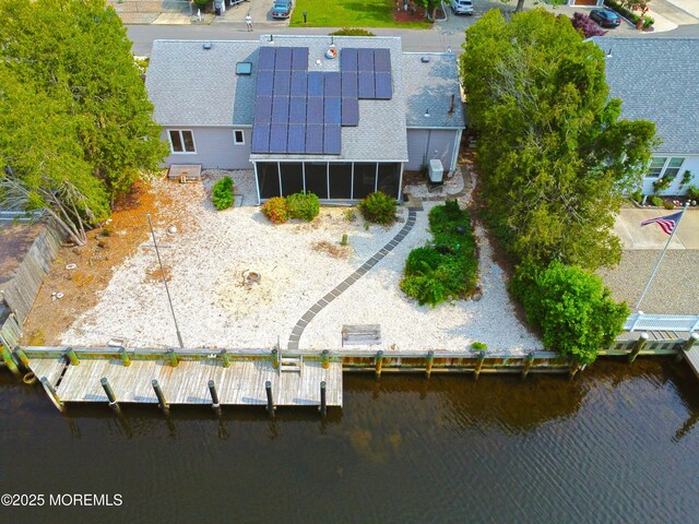 1124 Skiff Way Dr, Forked River, NJ 08731 - view of subject property featuring a large body of water