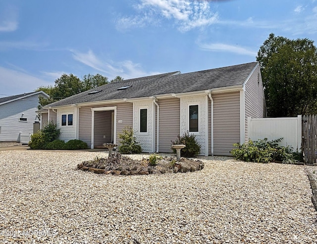 1124 Skiff Way Dr, Forked River, NJ 08731 - view of front of house with roof with shingles