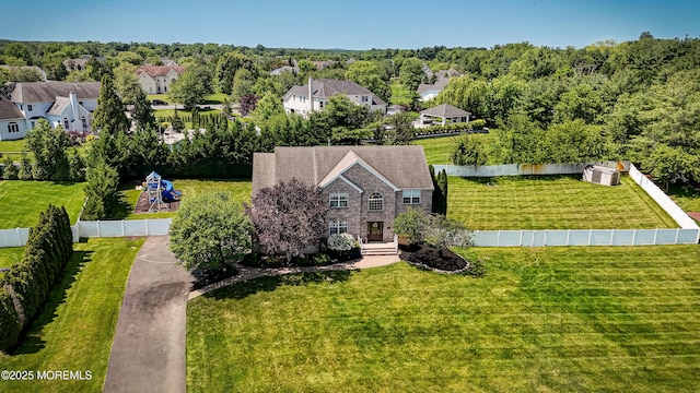 201 Manfre Ct, Freehold, NJ 07728 - aerial view of residential area