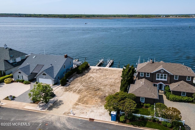 275 Curtis Point Dr, Mantoloking, NJ 08738 - view from above of property with a large body of water