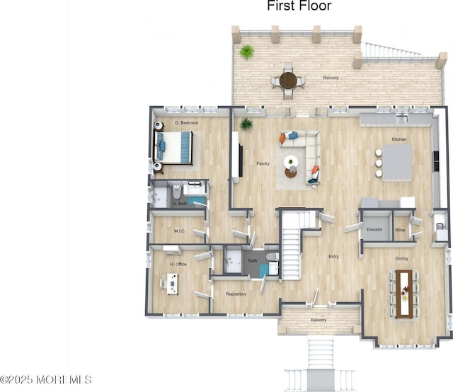 275 Curtis Point Dr, Mantoloking, NJ 08738 - floor plan / room layout