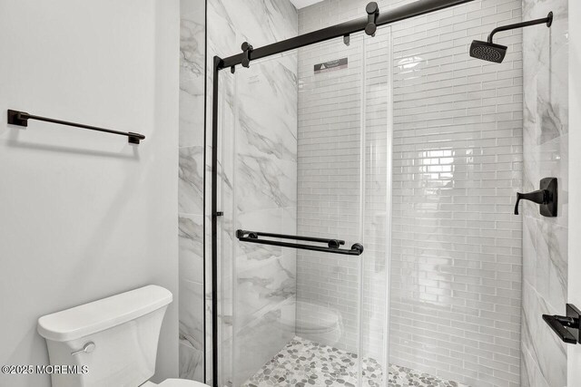 6 Isabella Dr, Manchester, NJ 08759 - bathroom with toilet and a stall shower