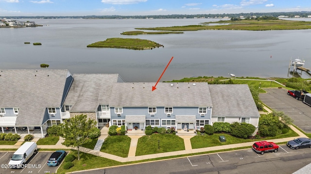 100 Seaview Ave Unit 4-12, Monmouth Beach, NJ 07750 - bird's eye view of a nearby body of water
