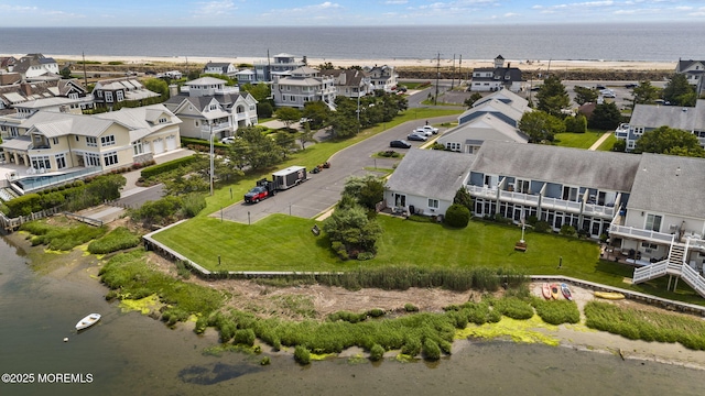 100 Seaview Ave Unit 4-12, Monmouth Beach, NJ 07750 - aerial view of residential area featuring a large body of water