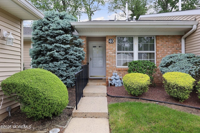 40 Smoke Tree Ter Unit 142, Red Bank, NJ 07701 - view of exterior entry featuring brick siding