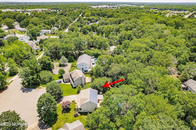 1102 Schencks Mill Line Rd, Toms River, NJ 08753 - bird's eye view of a heavily wooded area