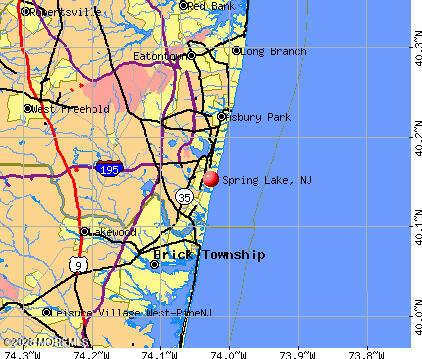 2005 Nassau Dr, Spring Lake, NJ 07762 - map / location of property area
