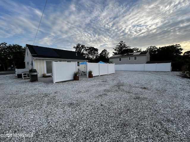 470 Mantoloking Rd, Brick, NJ 08723 - rear view of property with roof mounted solar panels