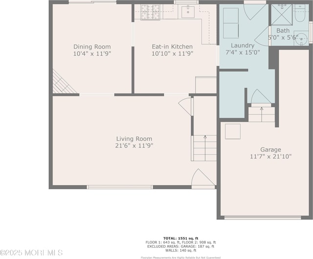 40 Wood St, Keansburg, NJ 07734 - room layout