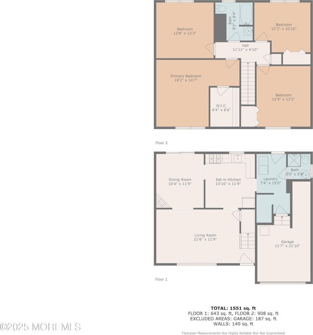 40 Wood St, Keansburg, NJ 07734 - home floor plan