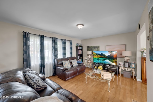 40 Wood St, Keansburg, NJ 07734 - living area featuring wood finished floors