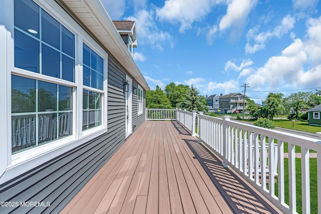 118 Cedar Point Ave, Brick, NJ 08723 - view of wooden deck