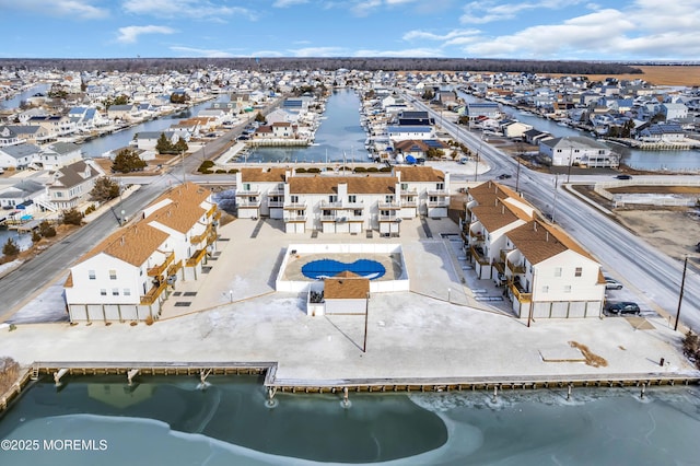 1090 Radio Rd Unit 12, Little Egg Harbor, NJ 08087 - aerial view of residential area featuring a nearby body of water