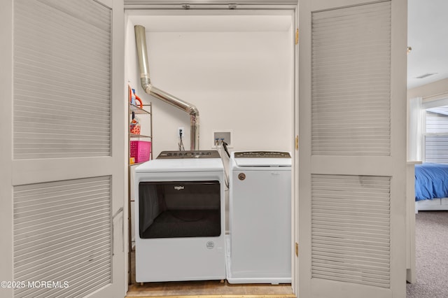 1090 Radio Rd Unit 12, Little Egg Harbor, NJ 08087 - laundry room with independent washer and dryer