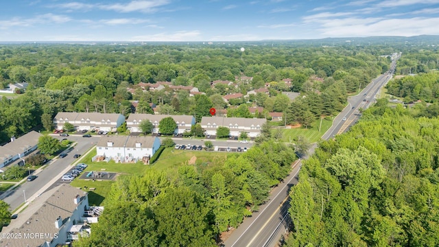 30 Forest Garden Dr, Matawan, NJ 07747 - bird's eye view of a heavily wooded area