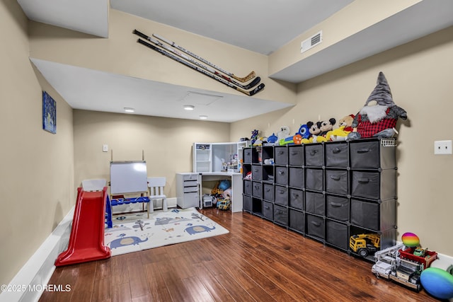 152 Redpine Loop, Old Bridge, NJ 08857 - game room with wood finished floors, baseboards, and recessed lighting